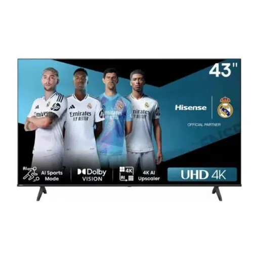 Hisense 43 Inch Smart 4k Frameless TV 43A6KKEN (2025)
