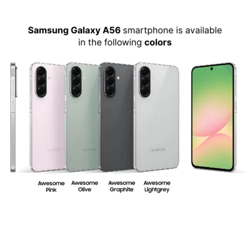 Samsung Galaxy A56 5G, [8GB RAM 128GB] , [8GB RAM 256GB], [12GB RAM 256GB] Dual SIM