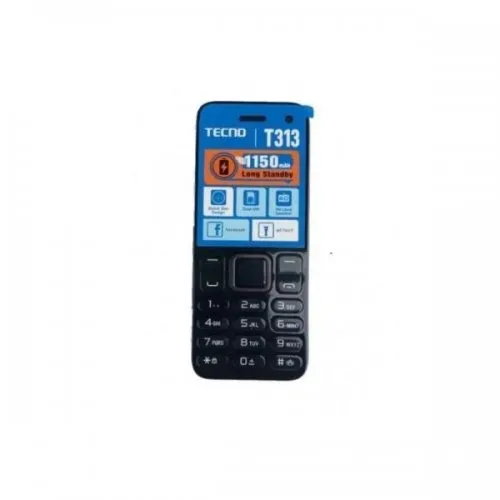 Tecno T313, 1.77′ Display, 1150 MAh Battery, Dual Sim